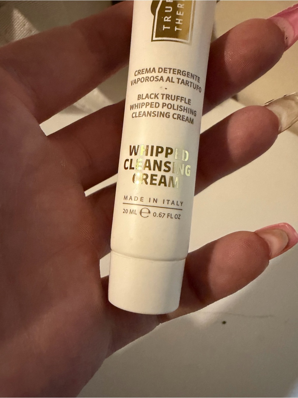 Skin Whipped Cleansing Cream - White & Gold Accent - Picture 3 of 4